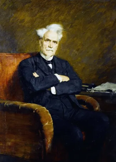 Portrait Dhenri Rochefort Homme Politique Et Ecrivain 1831 1913