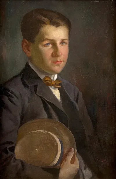Portrait Dhomme Au Chapeau 3