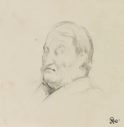 Portrait Dhomme Aux Favoris
