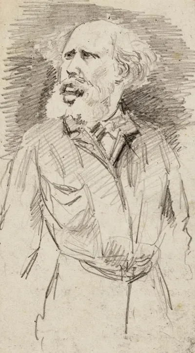 Portrait Dhomme Barbu