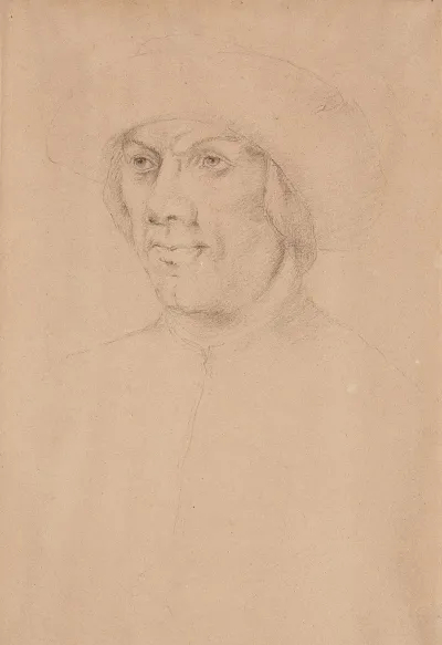 Portrait Dhomme Dapres Holbein