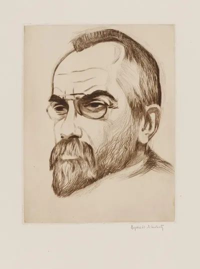 Portrait Du Compositeur Alfred Bruneau