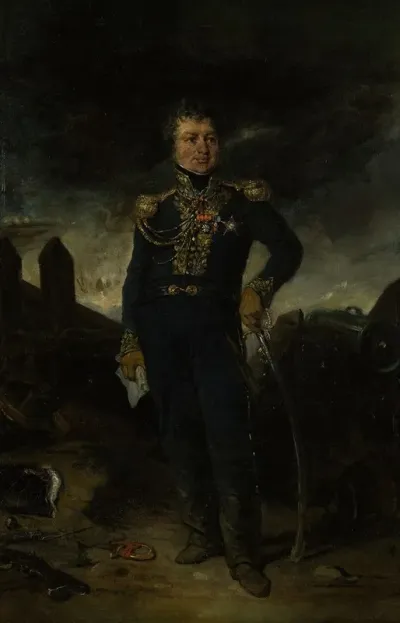 Portrait Du General Joseph Leopold Sigisbert Hugo