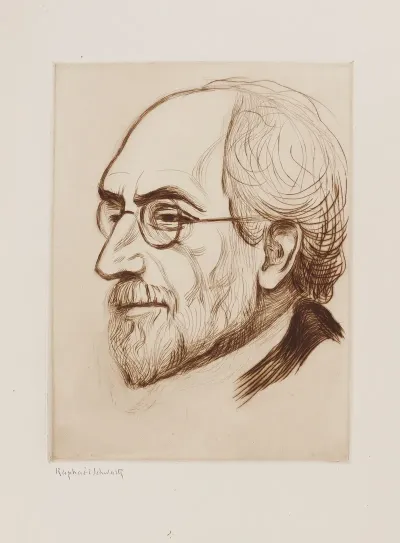 Portrait Du Naturaliste Yves Delage