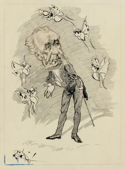 Portrait Du Philosophe Elme Marie Caro