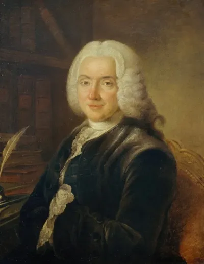 Portrait Du President Charles Jean Francois Henault 1685 1770 Magistrat Membre De Lacademie Francaise