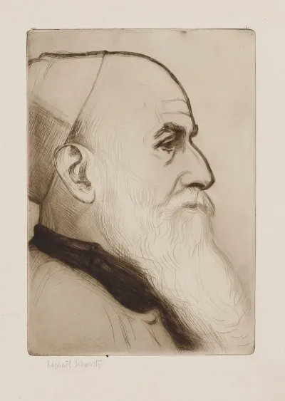 Portrait Du Sculpteur Albert Bartholome