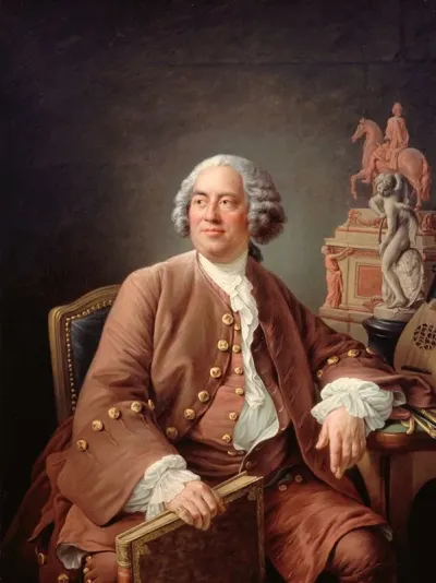 Portrait Du Sculpteur Edme Bouchardon 1698 1762