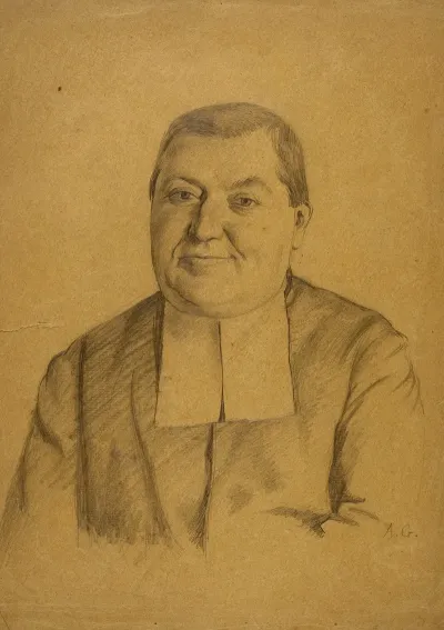 Portrait Dun Abbe