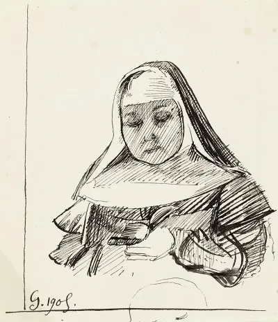 Portrait Dune Religieuse
