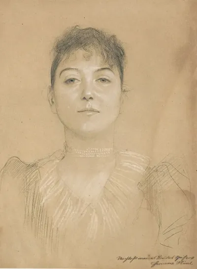 Portrait Einer Frau