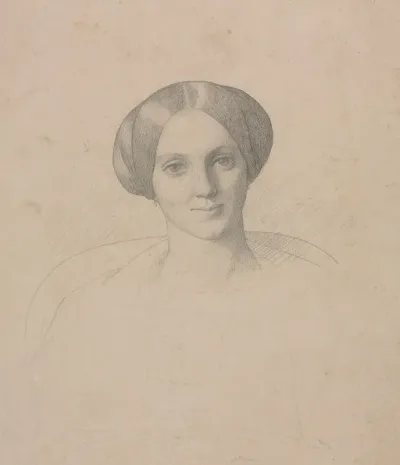 Portrait Head Of A Woman