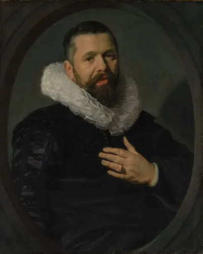 Portrait Of A Bearded Man With A Ruff
