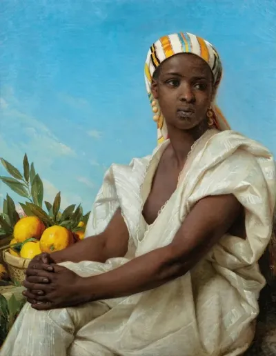 Portrait Of A Black Woman
