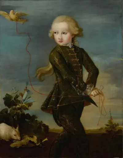 Portrait Of A Boy Of The Gradenigo Family Possibly Ferigo Born 1758