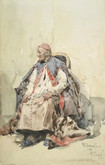 Portrait Of A Cardinal 2