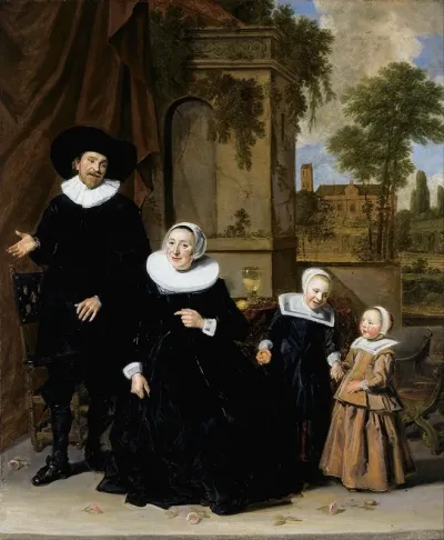 Portrait Of A Dutch Family