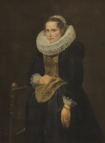 Portrait Of A Flemish Lady