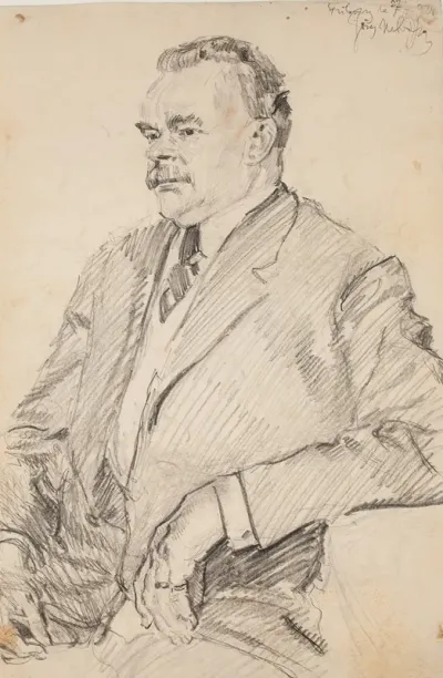 Portrait Of A Freiburg Man