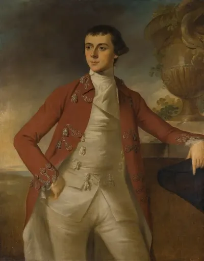 Portrait Of A Gentleman An Official Of The East India Company