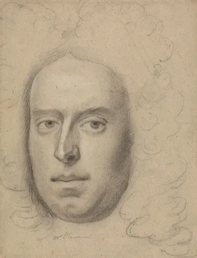 Portrait Of A Gentleman Mr Plumer Or Plumiere