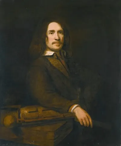 Portrait Of A Gentleman Possibly Caspar Calthoff D 1664