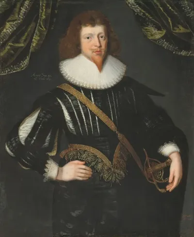 Portrait Of A Gentleman Traditionally Identified As Sir Frederick Villiers