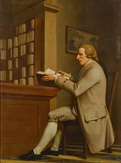 Portrait Of A Gentleman Traditionally Identified As Sir William Hamilton 1730 1803