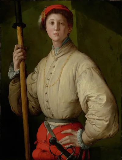 Portrait Of A Halberdier