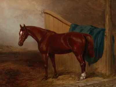 Portrait Of A Horse