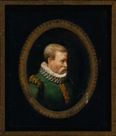 Portrait Of A Huguenot Gentleman Of The Time Of Charles Ix