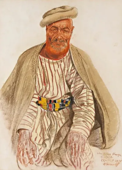 Portrait Of A Hunza Tribesman