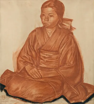 Portrait Of A Japanese Girl