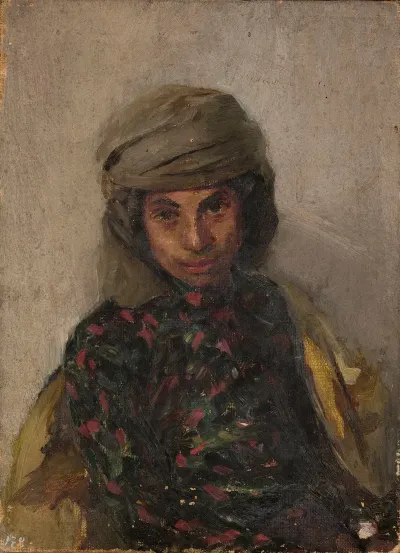 Portrait Of A Jewess From The Journey To Crimea