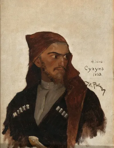 Portrait Of A Kabardian Prince