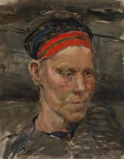 Portrait Of A Karelian Woman