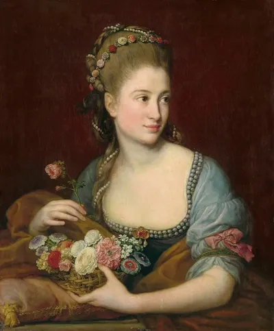 Portrait Of A Lady As Flora 2
