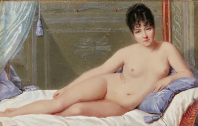 Portrait Of A Lady Called Madame Recamier