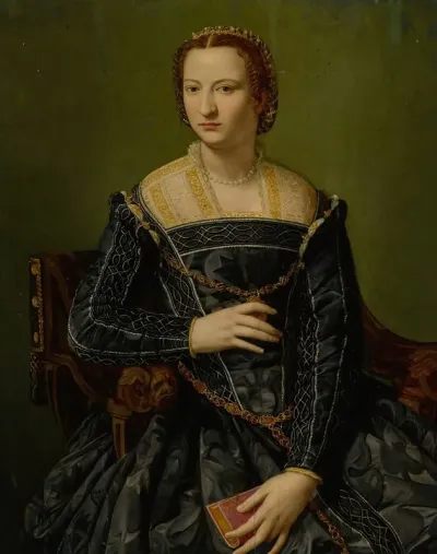 Portrait Of A Lady In Black 2