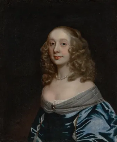 Portrait Of A Lady Possibly Ann St John Wilmot