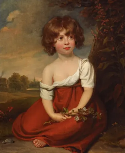 Portrait Of A Lady Said To Be Elizabeth Brudenell Bruce