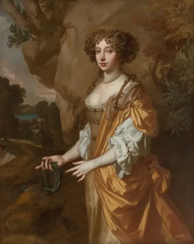 Portrait Of A Lady Said To Be Nell Gwyn