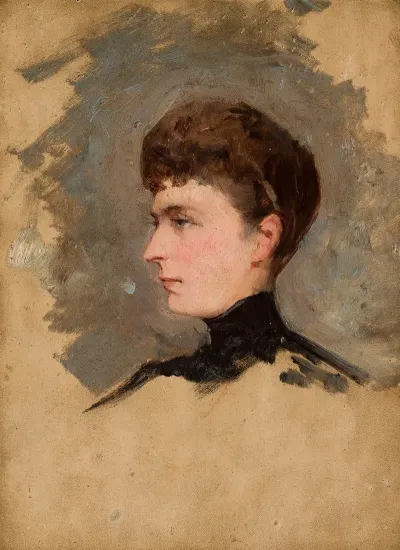 Portrait Of A Lady Sketch