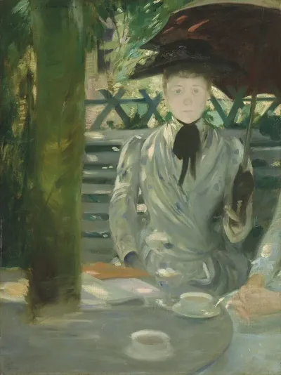 Portrait Of A Lady Traditionally Identified As Ellen Millicent Cobden Mrs Walter Sickert