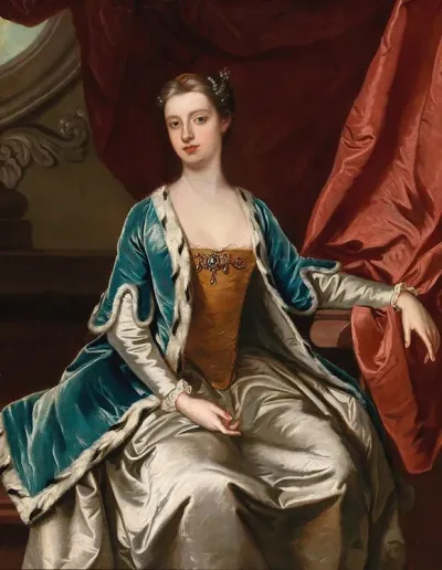 Portrait Of A Lady Traditionally Identified As Lady Mary Wortley Montagu 1689 1762