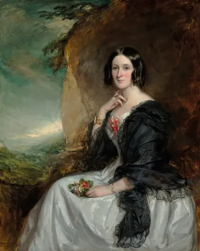 Portrait Of A Lady Traditionally Identified As Lady Peel