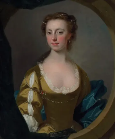 Portrait Of A Lady Traditionally Identified As Mrs Kitty Clive