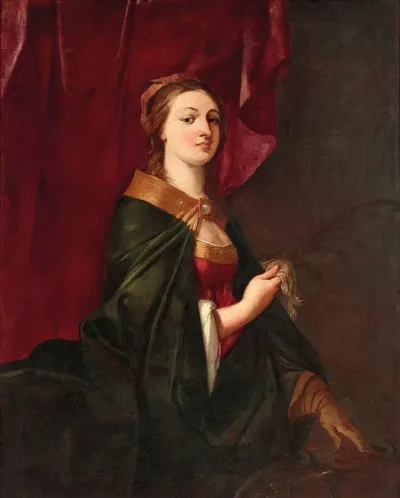 Portrait Of A Lady With A Glove