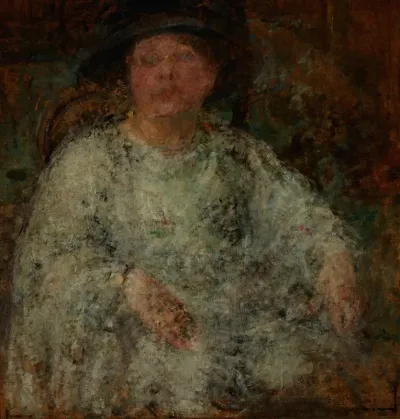 Portrait Of A Lady With Glasses