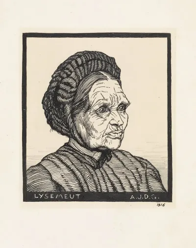 Portrait Of A Laren Farmers Wife Named Lysemeut